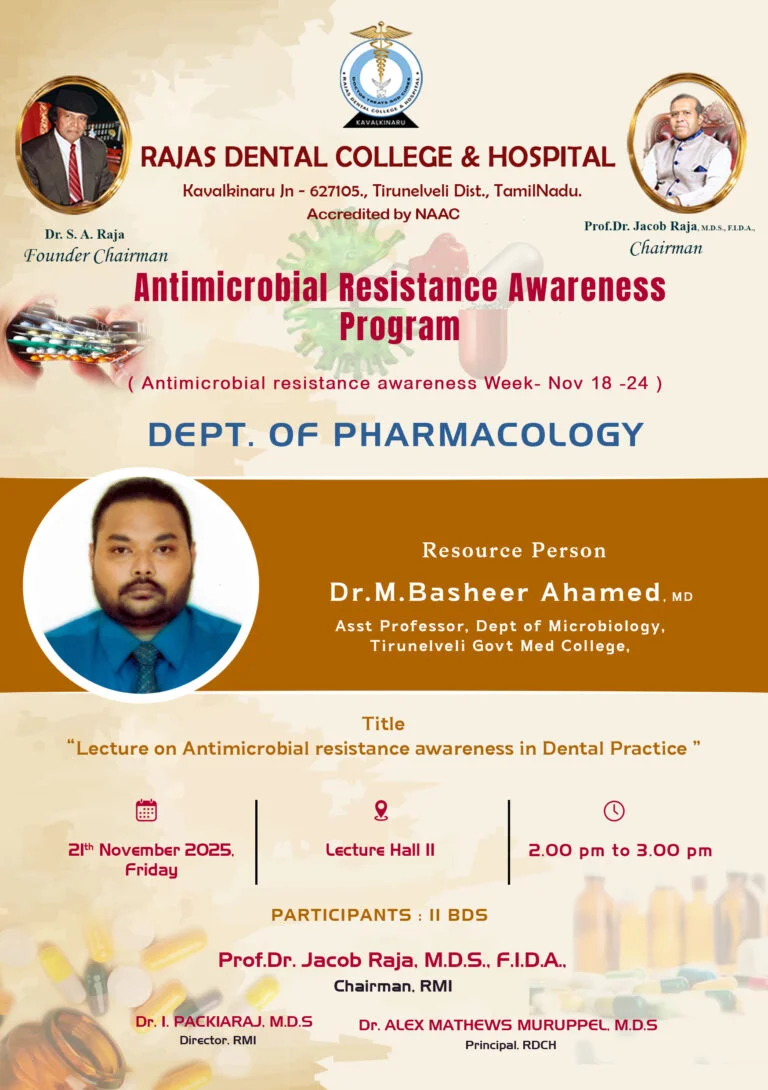 Antimicrobial resistance awareness