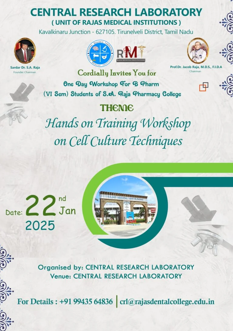 CRL Workshop (Pharmacy)