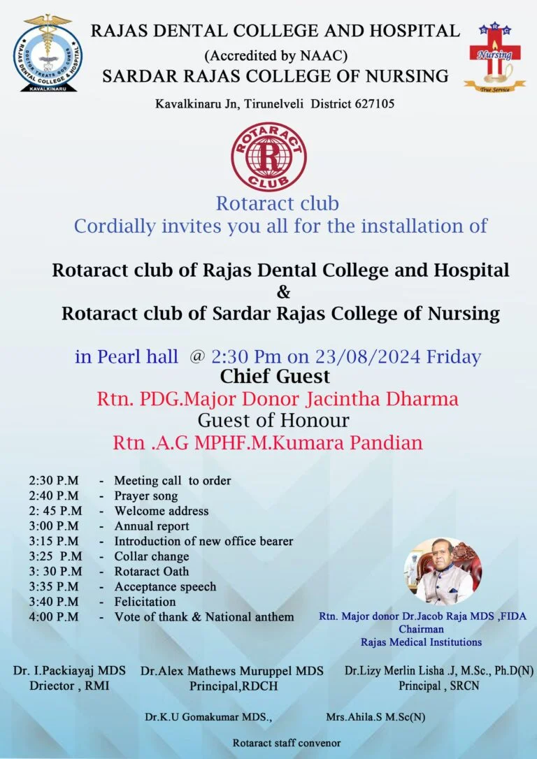 Rotaract Club - Installation Program