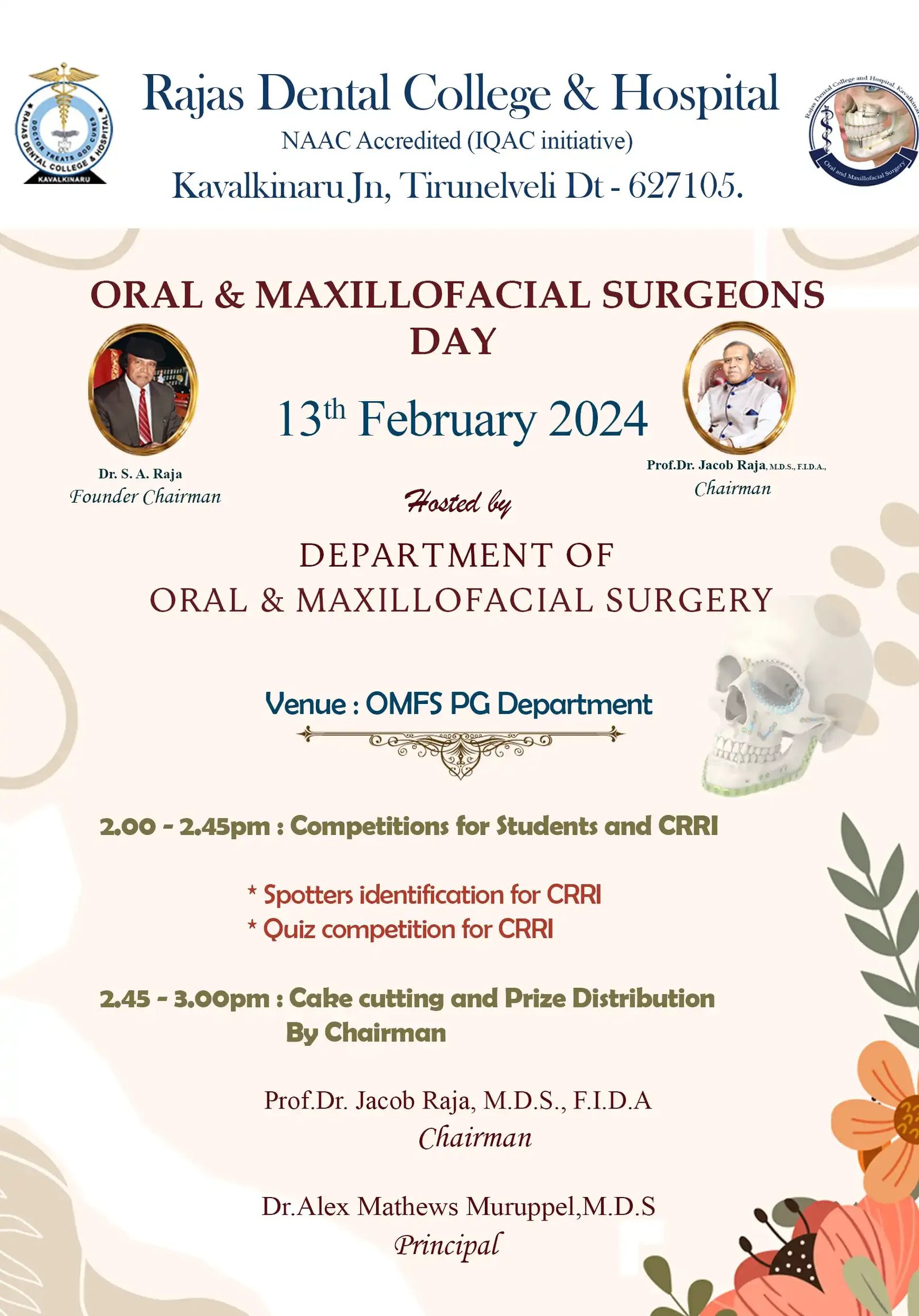Oral And Maxillofacial Surgery Day