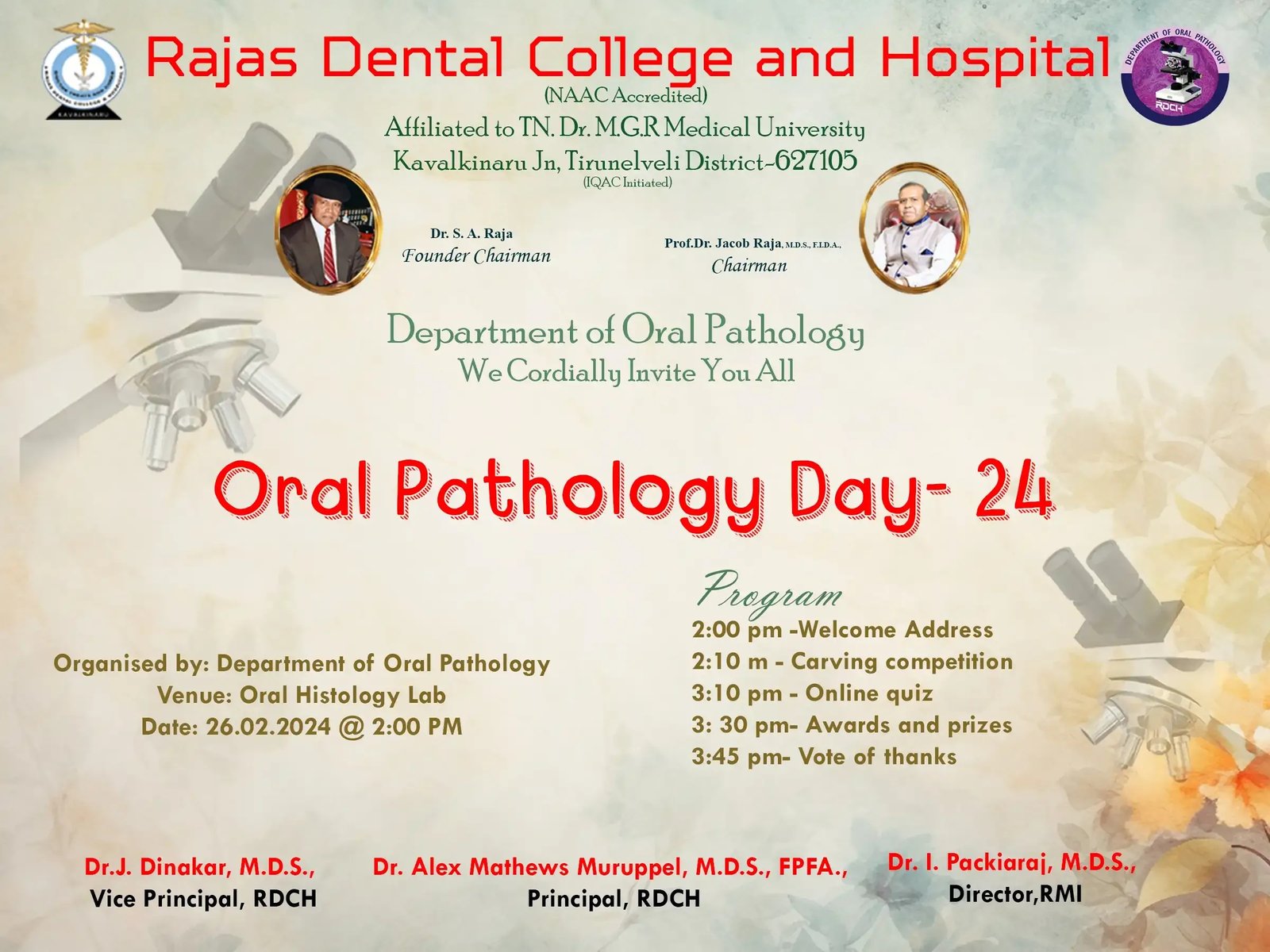 Oral Pathology Day