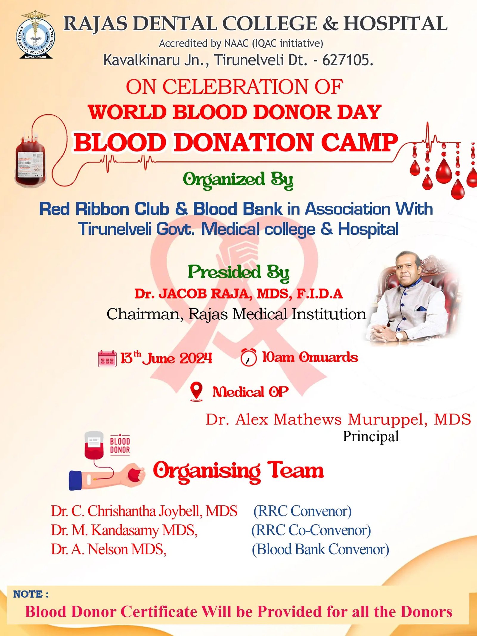 World Blood Donor Day