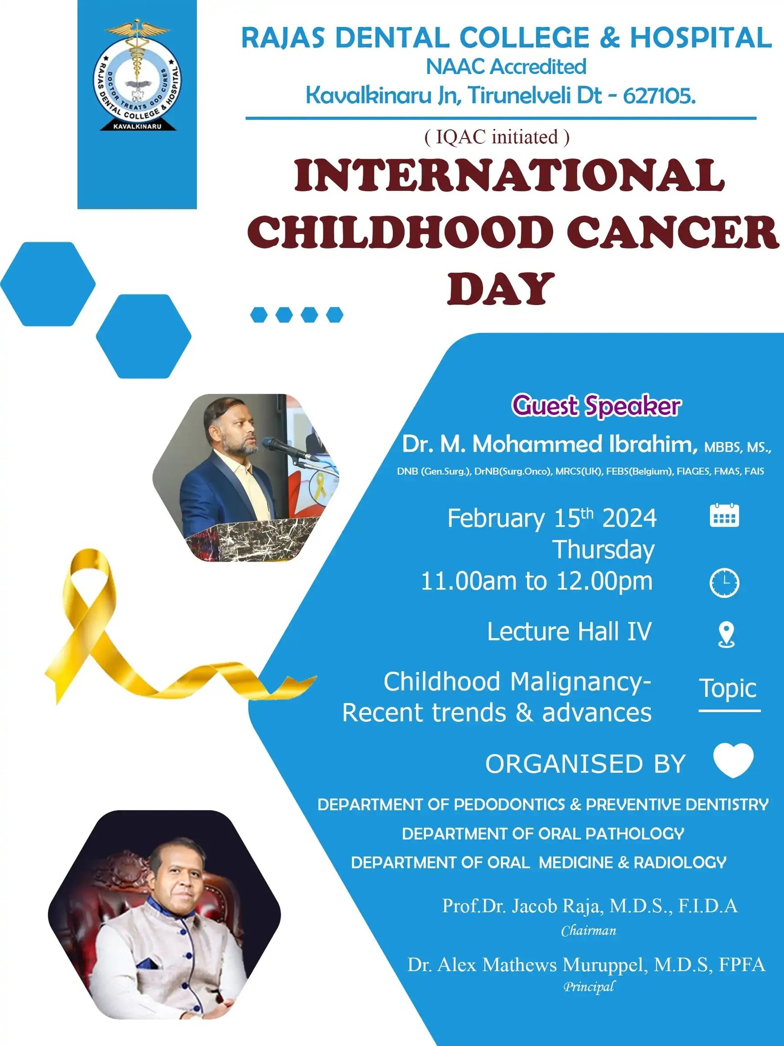 International Childhood Cancer day